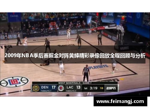 2009年NBA季后赛掘金对阵黄蜂精彩录像回放全程回顾与分析